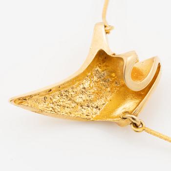 Lapponia, necklace, 18K gold, Finland 1977.