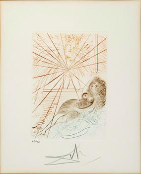Salvador Dalí, “L’angle Gabriel” from “Le Décameron”.