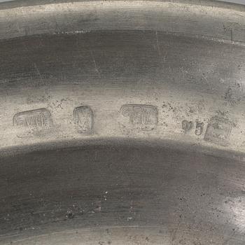 VATEJA 3 KPL, tinaa, 1800-luku.