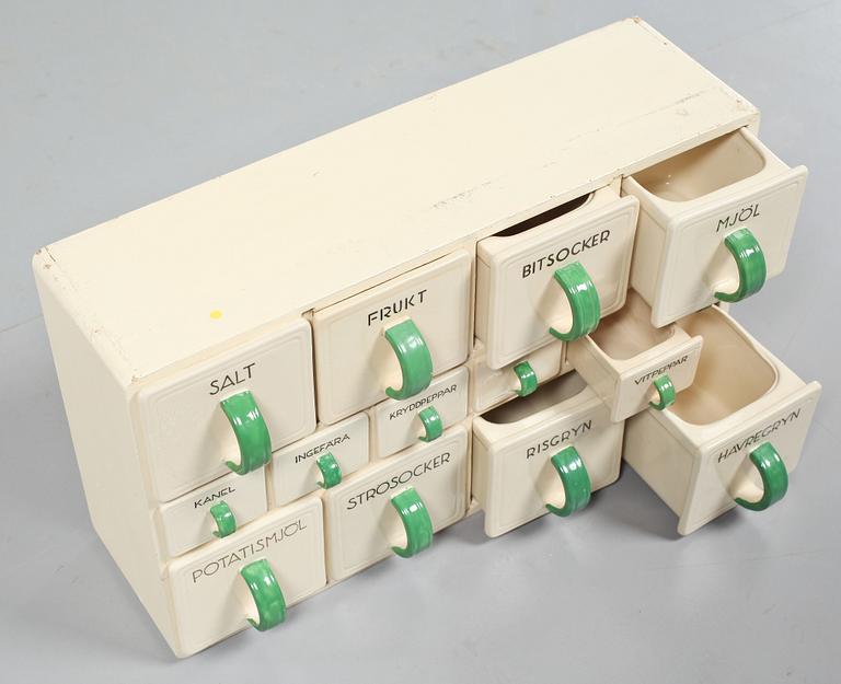 KRYDDHYLLA, flintgods, "Elit", Rörstrand, 1900-talets första hälft.