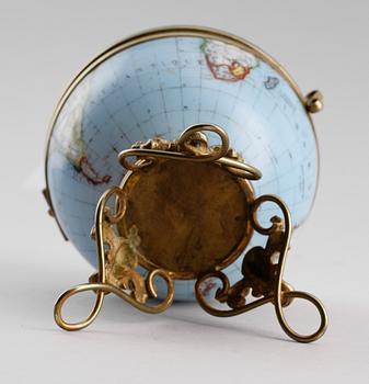 JORDGLOB, glas, omkring år 1900.