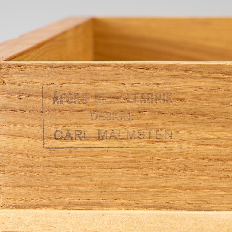 Carl Malmsten, Sideboard, “Calmare nyckel”, Åfors Möbelfabrik, second half of the 20th century.
