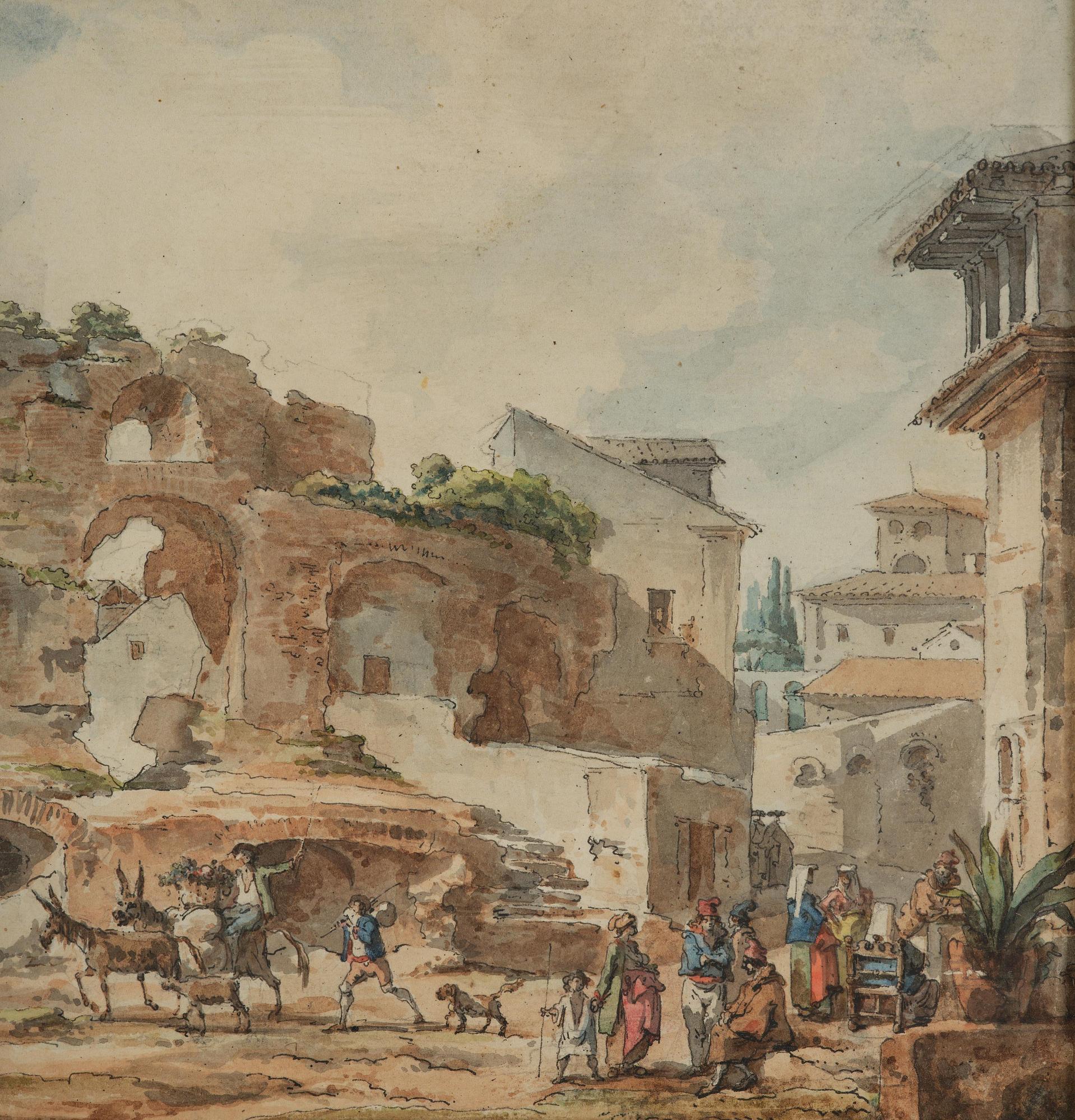 Louis Jean Desprez, ”L’amphithéâtre de Bénévent”.