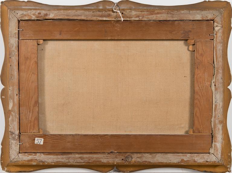 Sofia Nordström, öljy kankaalle.