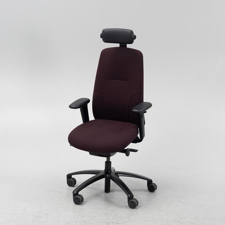 An RH Logic 220 office chair.