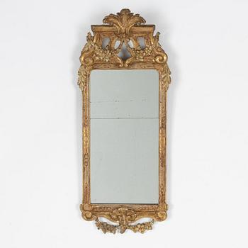Spegel, Stockholmsarbete, sent 1700-tal, Gustaviansk.