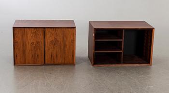 POUL CADOVIUS, a rooswood 'Royal system' shelving unit, third quater of 20th century, Denmark.
