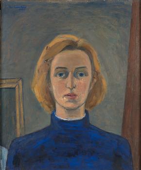 Eva Cederström, oil on canvas, signed and dated 1946.