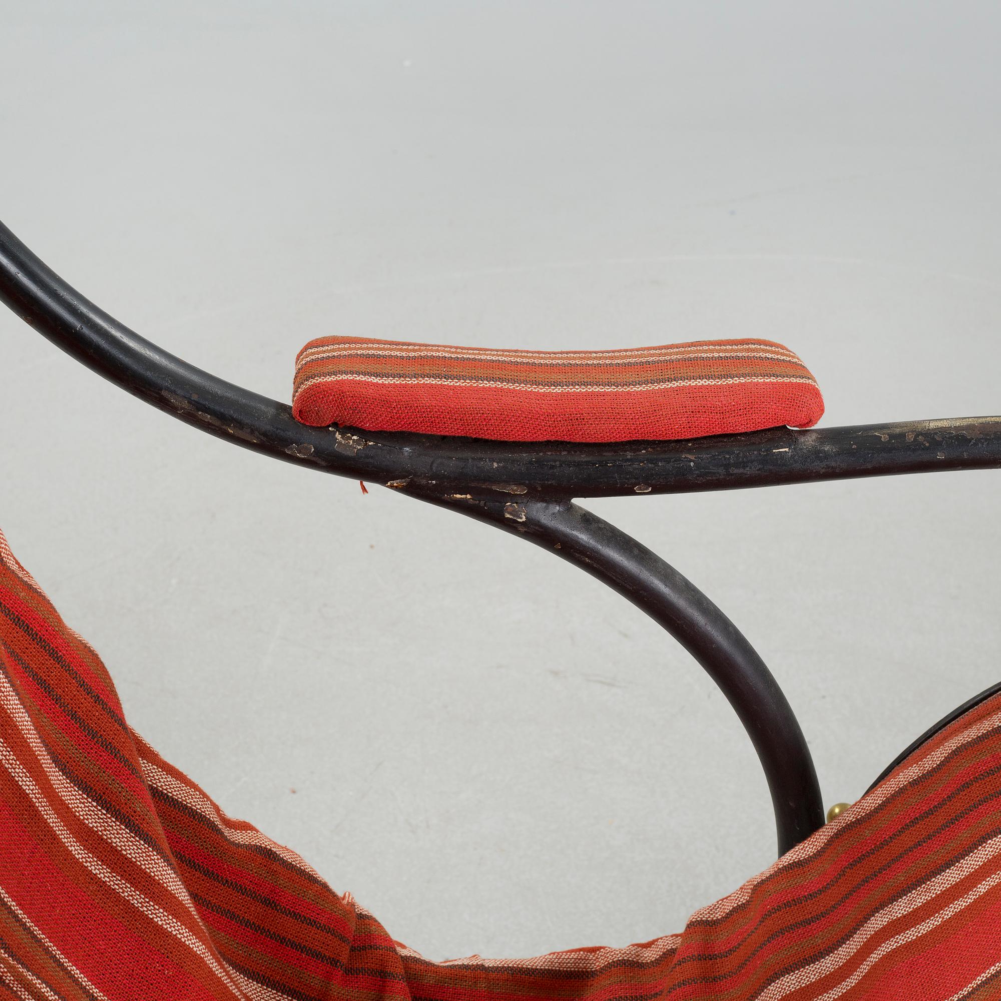 A 19th century rocking chair, probably Robert W. Winfield.