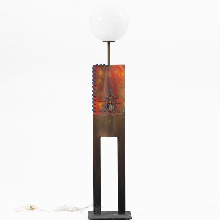 Kjell Engman, Floor lamp/sculpture, Kosta Boda, 2005.