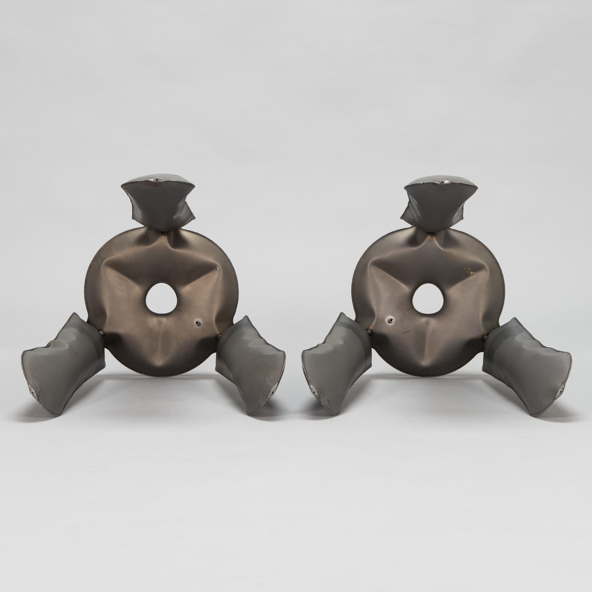 Oskar Zieta, a pair on 21st Century 'Plopp' stools for HAY Denmark.