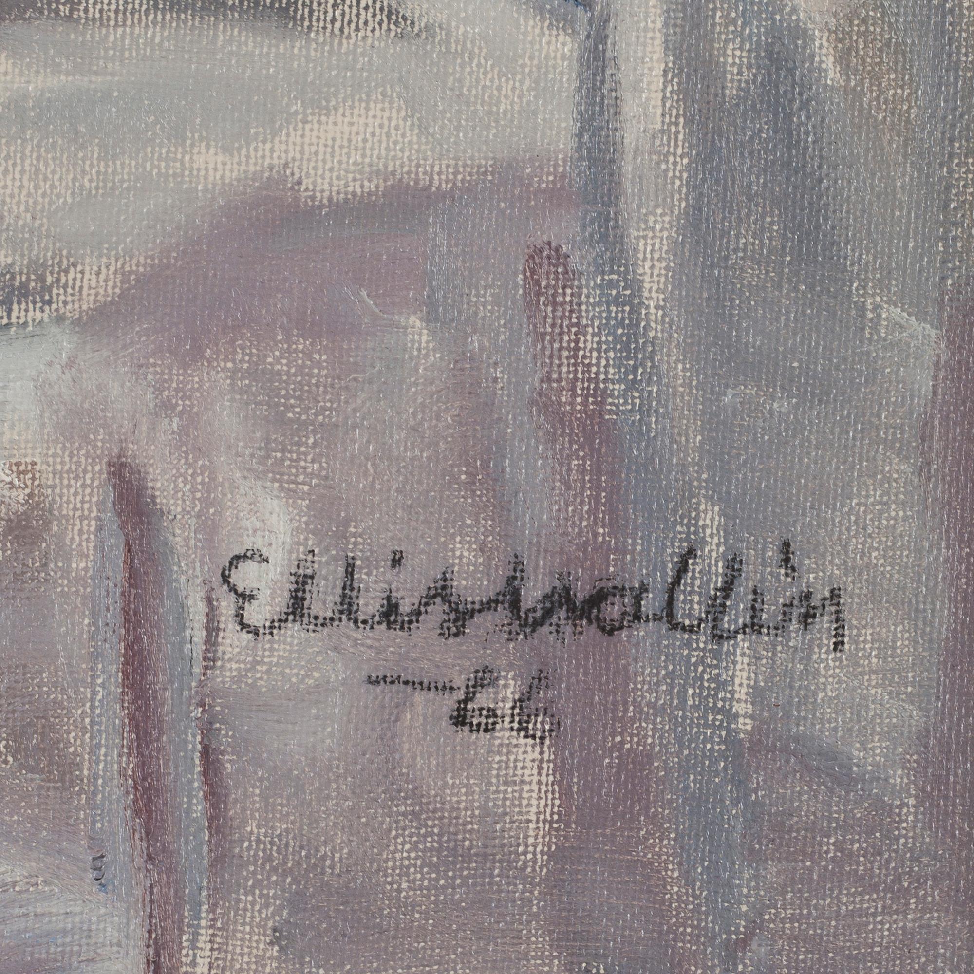 ELLIS WALLIN, olja på duk, signerad och daterad -66.
