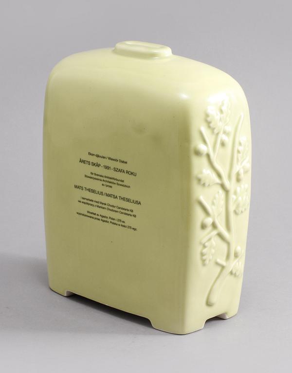 VAS, lergods, "Ekorr-djävulen", Mats Theselius, signerad samt numrerad HC.