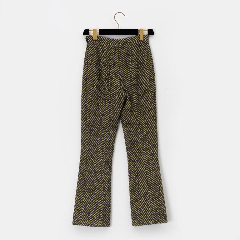 Prada, wool trousers, size 36.