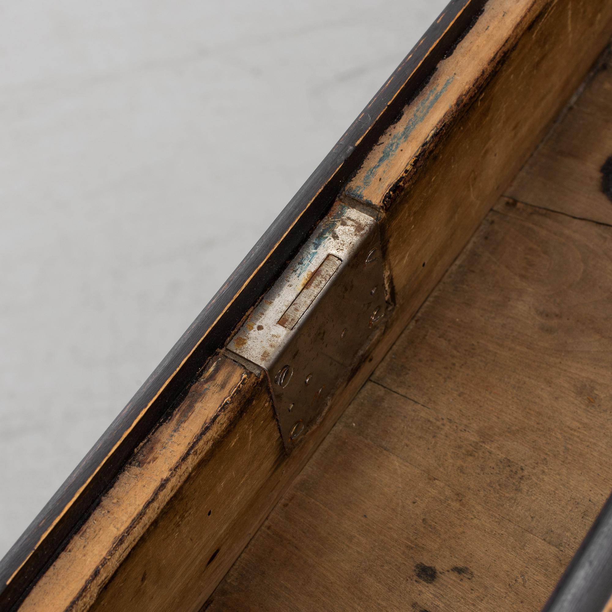A partially rococo, 18th century writing desk.