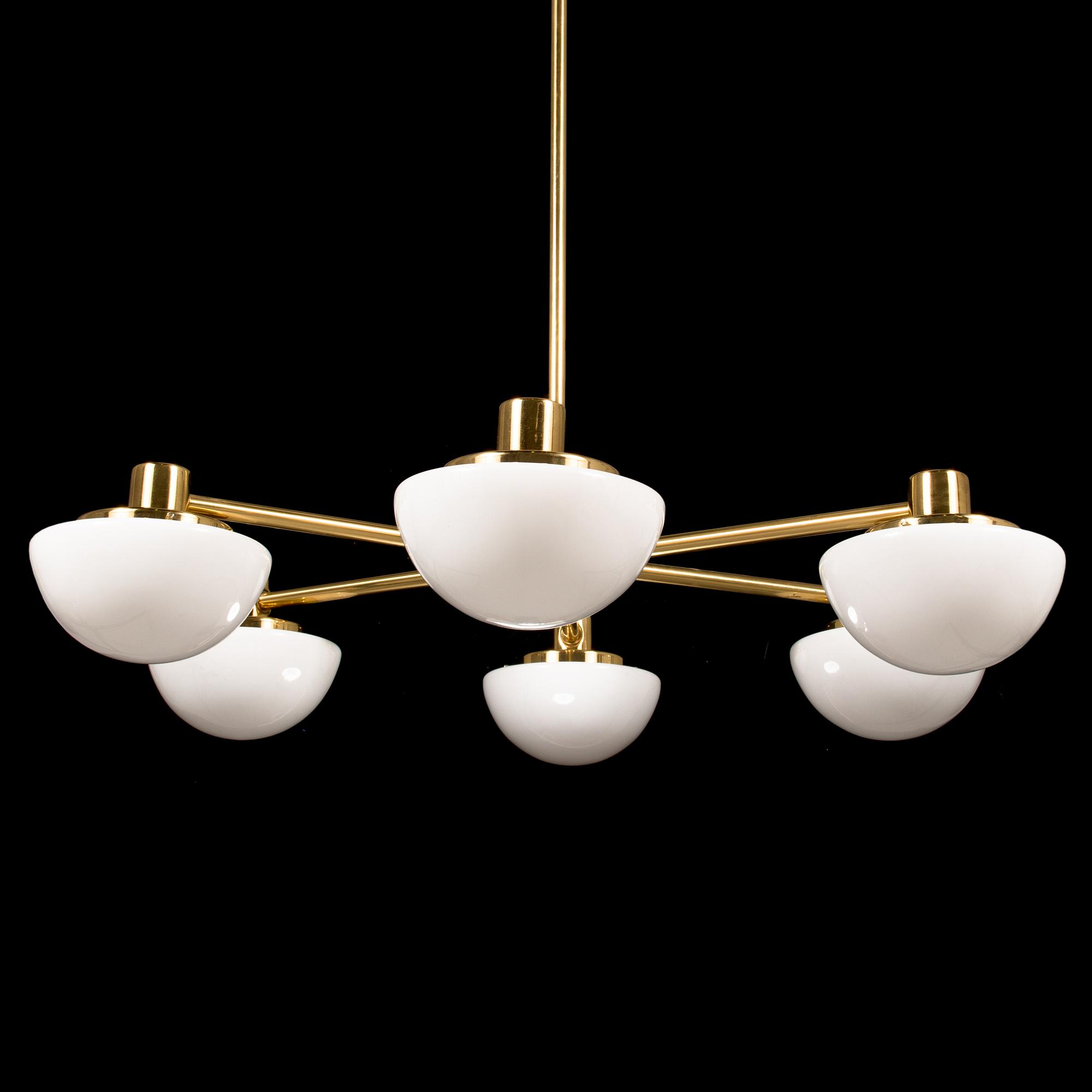 KLAUS MICHALIK, a 1960's 'Bau' chandelier for Orno.