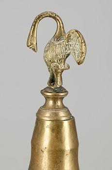 GLÖDFAT, mässing, orientaliskt, 1800/1900-tal.