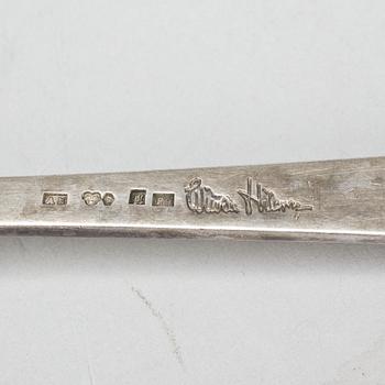SERVERINGSSKED, silver, Wiwen Nilsson, Lund, 1952, vikt ca 70g.