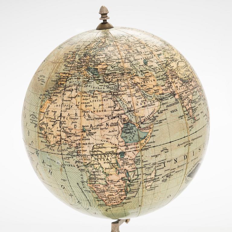 Maapallo, Columbus Erdglobus, Columbus Verlag, Berliini, 1900-luvun ensimmäinen puolisko.