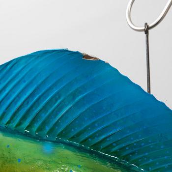 Fiskskulptur "Dolphin" 1960-tal.