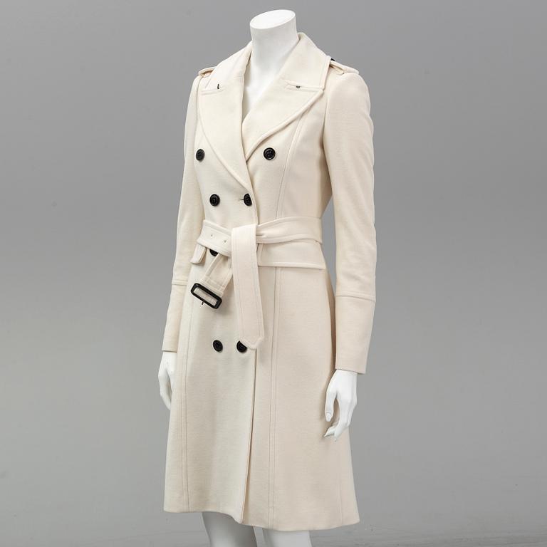 BURBERRY, a wool coat, size UK 6/Ger 34.