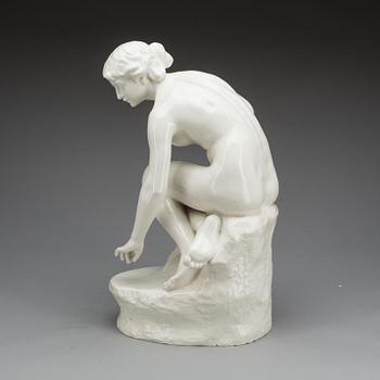 FIGURIN, E. Tell, Goldscheider, Wien. 1900-talets början.