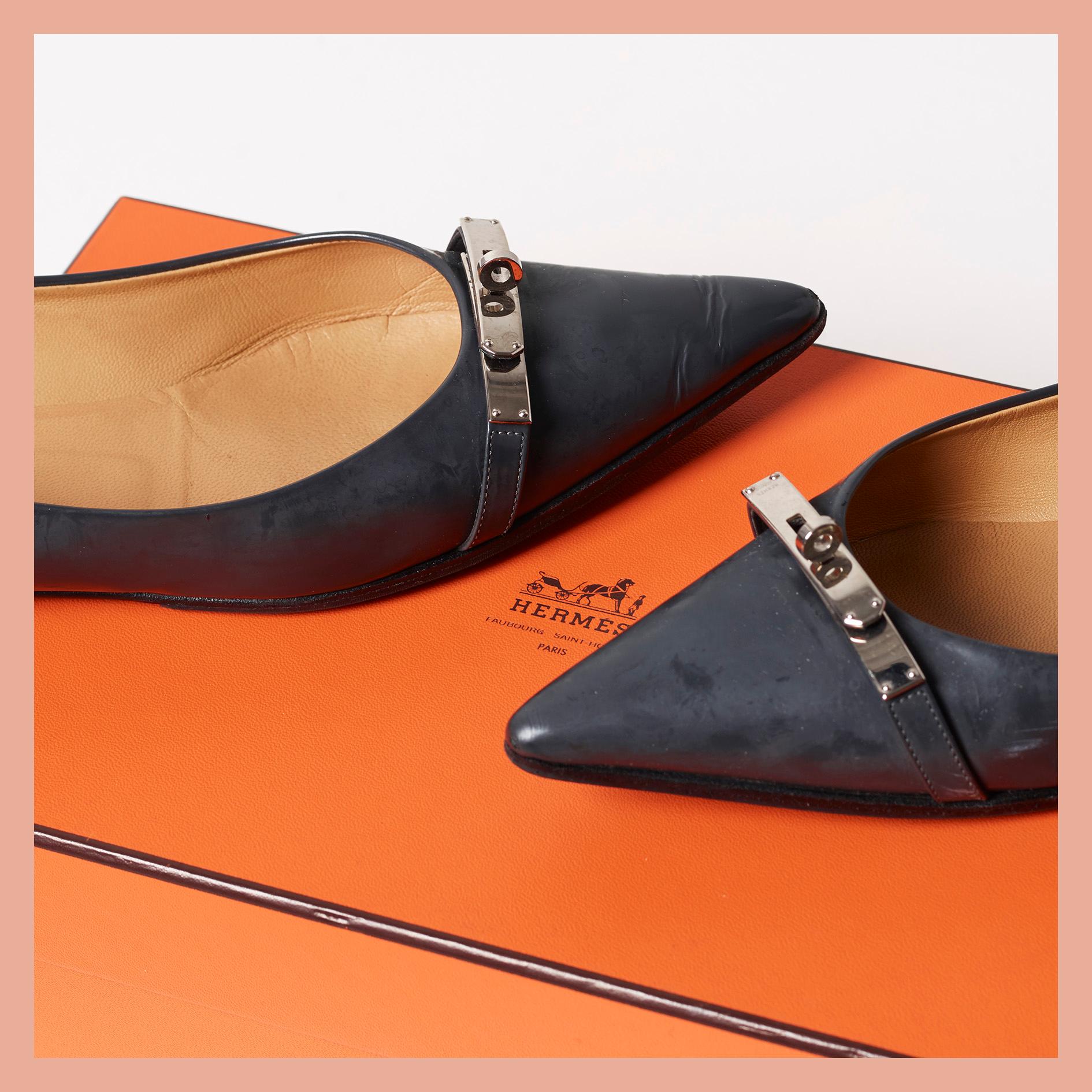 SKOR, Hermès, storlek 37.
