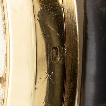 Jaeger-LeCoultre, Memovox, wristwatch, 37 mm.