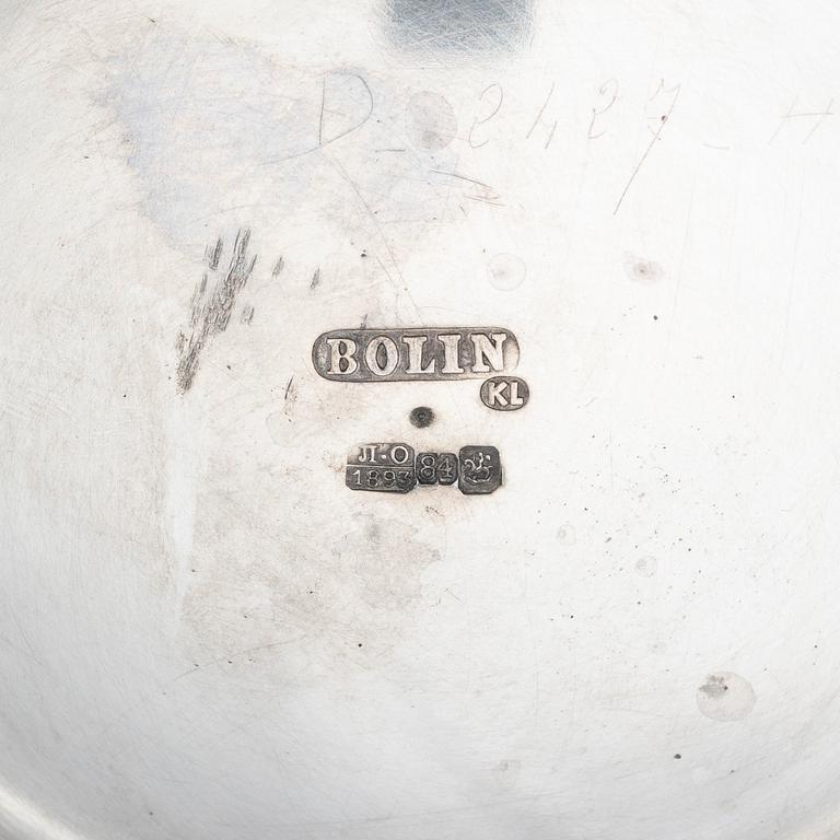 A very fine silver Wine cooler, workmaster Konstantin Linke, C.E. Bolin, Moscow 1893.
