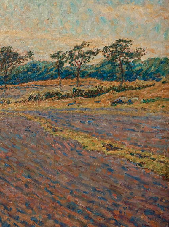 Nils Kreuger, "En åker, Kalmartrakten".