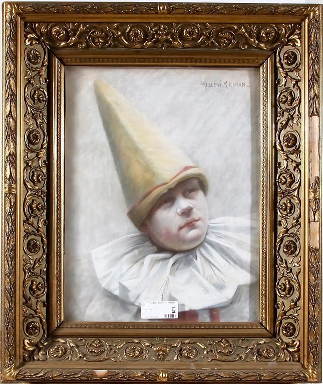 KULLMAN, HELLEWI. Pastell, sign.