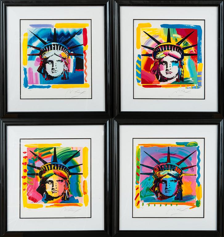 Peter Max, "LIBERTY SUITE".