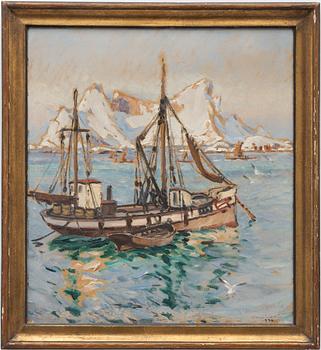 Rikard Lindström, Vid Lofoten.