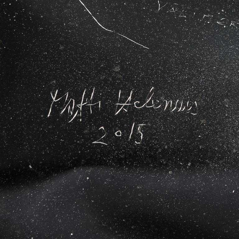 Matti Helenius, assemblage, signed and dated 2015.