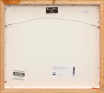 AXEL OLSON, färgkrita och blyerts, sign och dat 4.4.78.