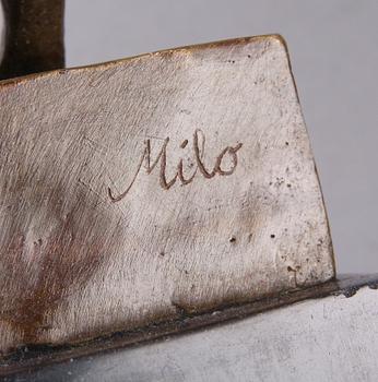 MAX MILO, brons, sign.