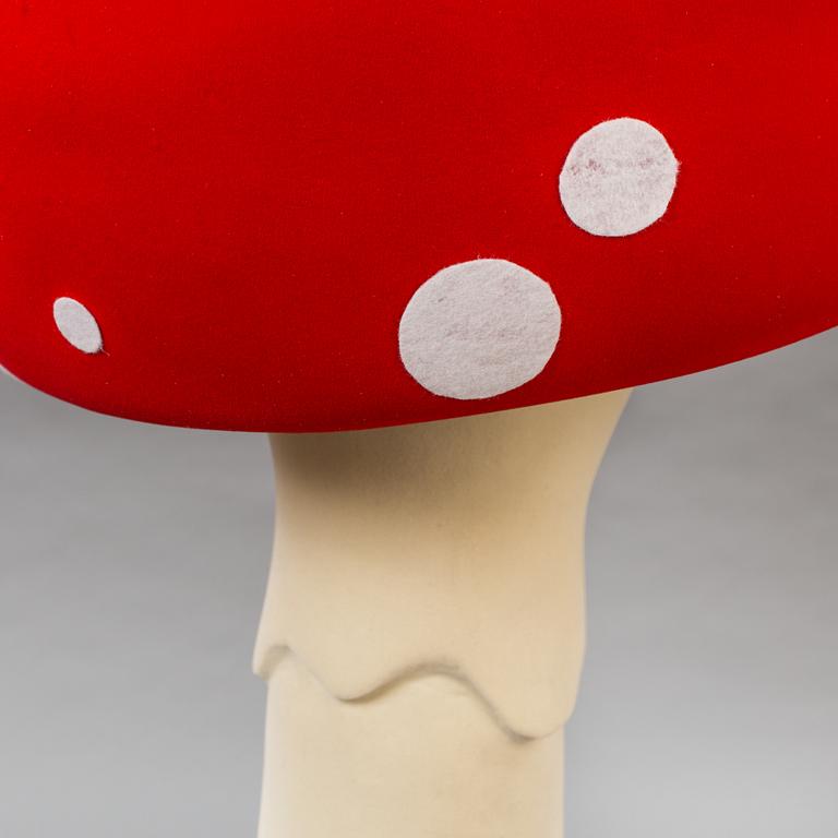 A large mushroom made by JoAnn Tan Studio for NK 2016.