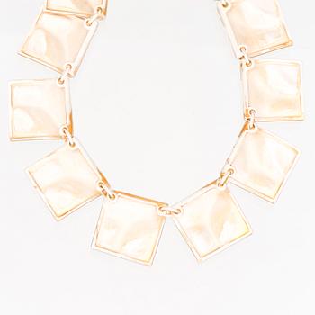 BJÖRN WECKSTÖM, KAULAKORU "Galaktiset huiput", hopeaa, Lapponia 1984.