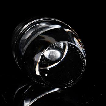 Tapio Wirkkala, glass vase, "Tokio", signed and dated -57.