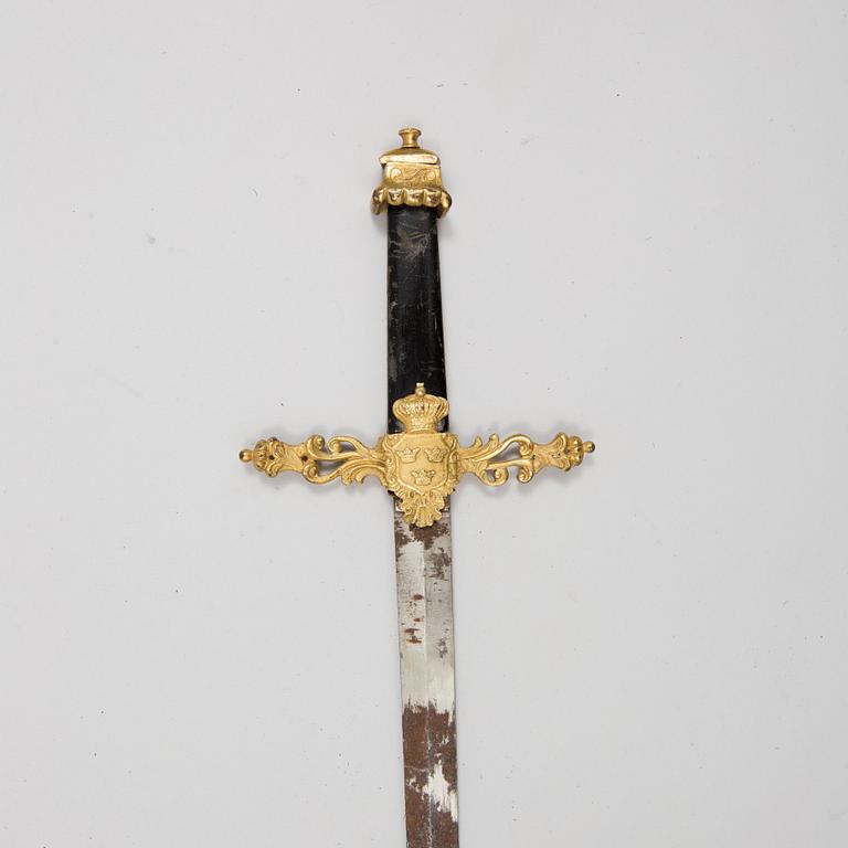 A Swedish small sword from around year 1900.