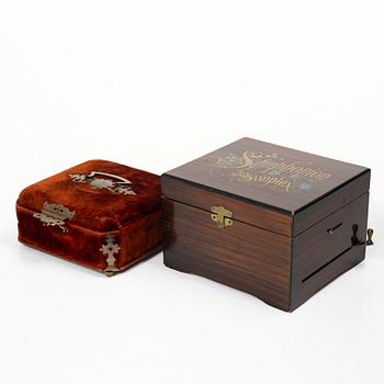 A music box, “Symphonion Simplex”, Germany, second half of the 19th century.