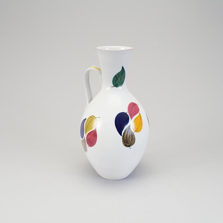 A Stig Lindberg faience vase for Gustavsbergs studio.