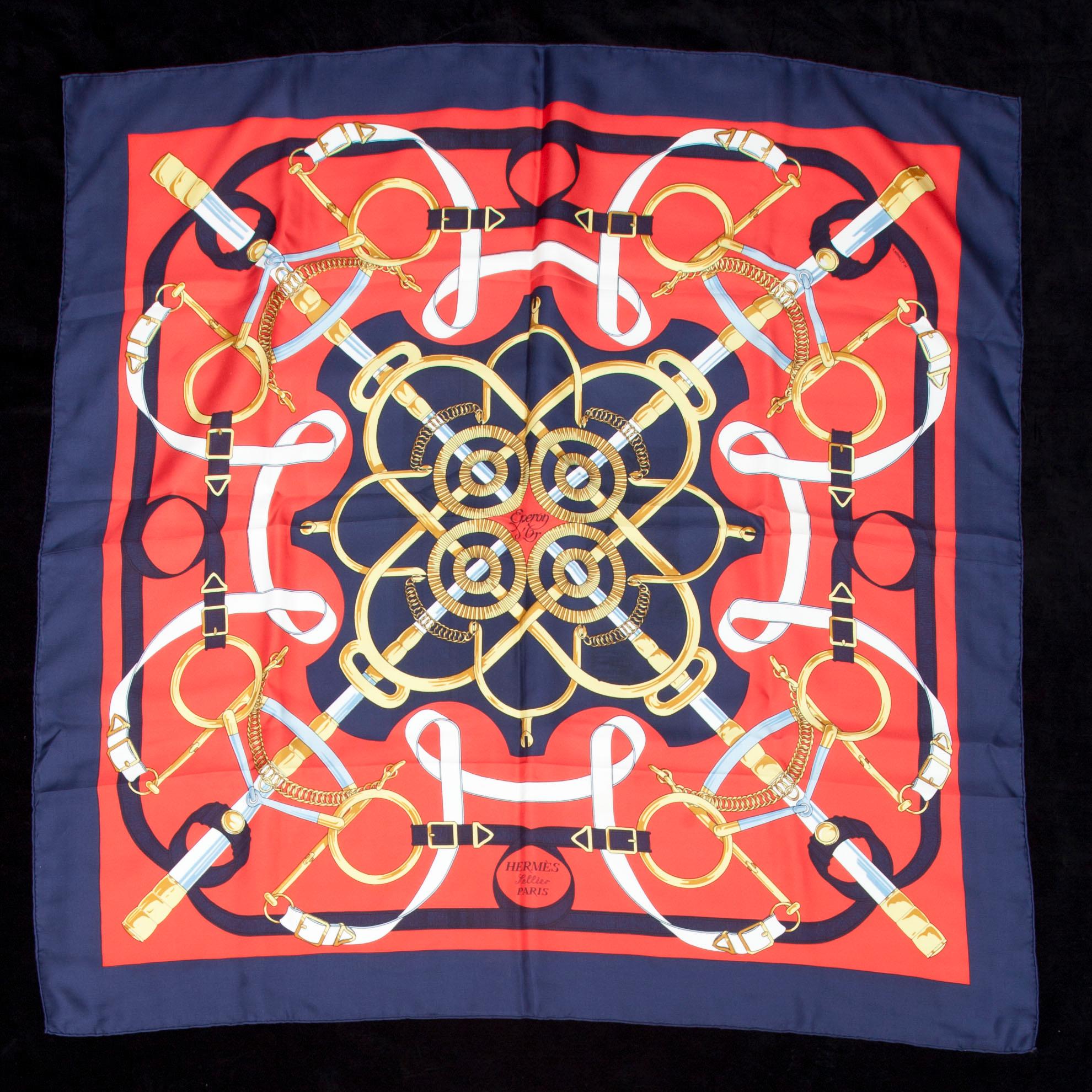 SCARF, "Eperon d'Or", Hermès.