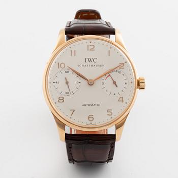 IWC, Portugieser, 2000, 7 Days Power Reserve, "Limited Edition", wristwatch, 42 mm.