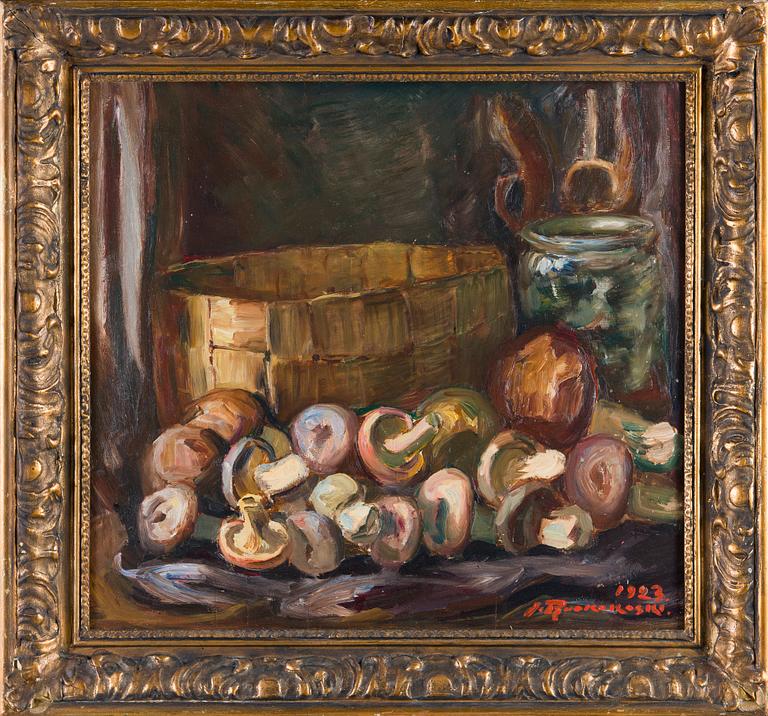 Jalmari Ruokokoski, Still Life with Mushrooms.