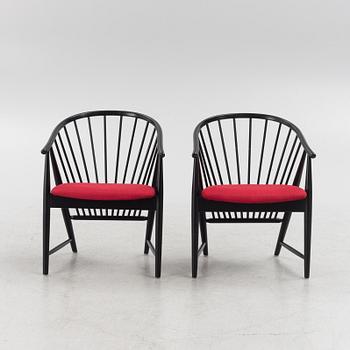 Sonna Rosén, karmstolar, ett par, "Solfjädern", Gemla, 2004-05.