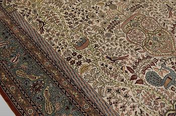 Matta, Orientalisk silke, 184 x 124 cm.