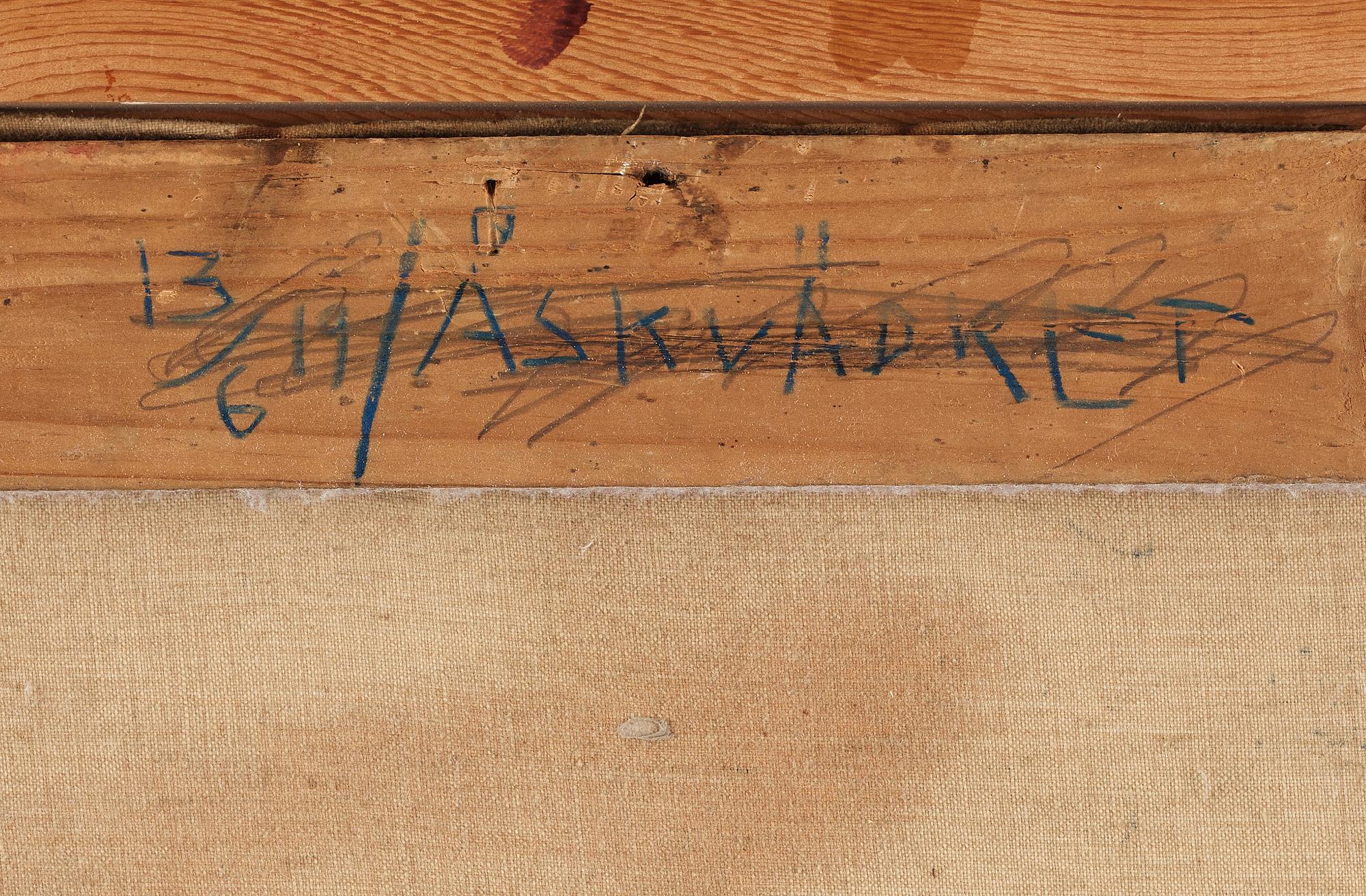 Gösta Adrian-Nilsson, "Christ revealed above the Eiffel Tower" (Kristus uppenbarar sig över Eiffeltornet (Kristus tillägnad)).