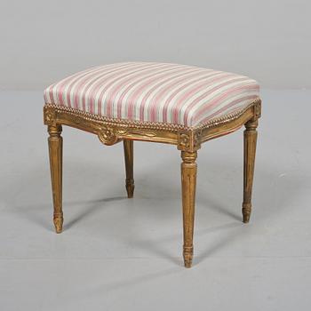 TABURETT, gustaviansk stil, 1900-talets första hälft.
