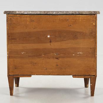 A Gustavian late 18th century commode attributed to N P Stenström, master 1781.